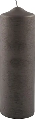 Immagine prodotto di Candela Fink, metallo spazzolato, forma a pilastro, paraffina, colore marrone (moka), dimensioni: L. 8 cm, P. 8 cm, H. 25 cm, Diametro: 8 cm. Altezza: 25,00 cm. Larghezza: 8,00 cm. Profondità: 8,00 cm. Diametro: 8,00 cm. Codice prodotto: 172013