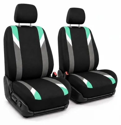 Immagine prodotto di Coprisedili anteriori in tessuto per auto con schienale basso, marca FH GROUP