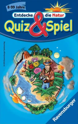 Produktbild von Quiz & Spiel: Entdecke die Natur - Mitbringspiel