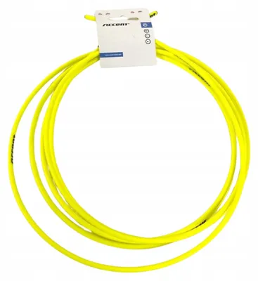 Produktbild von Accent Bremskabel Hülle 5mm 3m Gelb Fluo