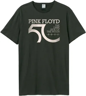 Image de Amplified - "The Dark Side Of The Moon" T-Shirt für Herren/Damen Uni GD1544 (M) (Holzkohle)