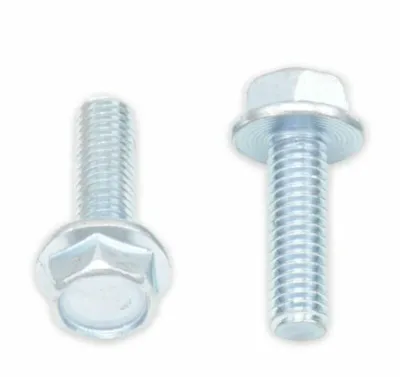 Immagine prodotto di Bullone Vite flangiata esagonale 10mm M6x1x20mm 10 pezzi
