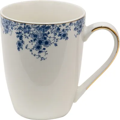 Produktbild von Clayre & Eef BFLMU Becher, 12x9x11 cm - 330 ml, blau