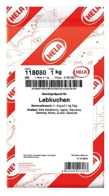 Productafbeelding van Hela - Specerijenmix voor lebkuchen, 1 kg zak