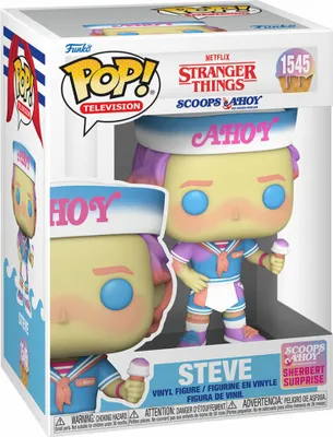 Immagine prodotto di Stranger Things POP! TV in vinile Steve (Scoops Ahoy) 9 cm