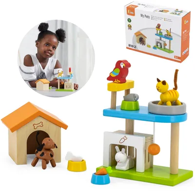 Image de Jeu en bois pour animaux de compagnie VIGA