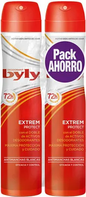 Obrázek produktu pro Byly Extrem 72h deodorant ve spreji 2 x 200 ml