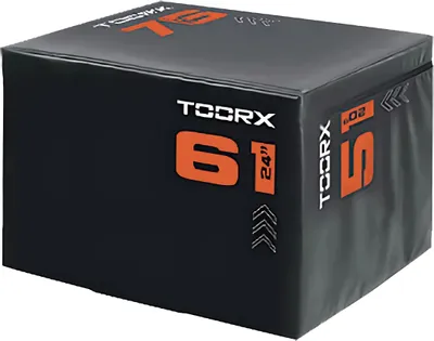 Produktbild von Toorx Fitness Soft Plyo Box 3 in 1 - 23 kg - 76x61x51 cm