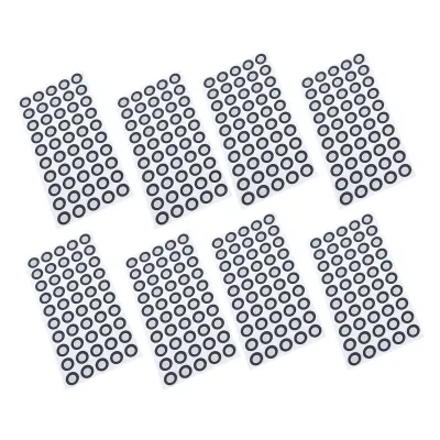 Obrázok produktu pre 500 ks 3D skenovanie Marker 6 mm ID 10 mm OD Referenčný bod Difúzne odrazové značky 3D skenovanie Sledovanie bodov