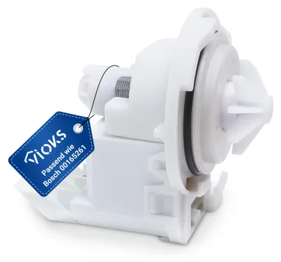 Produktbild von Ablaufpumpe passend wie Bosch Siemens 00165261 PSB-01 Ablaufpumpenmotor für Geschirrspüler