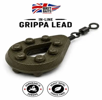 Produktbild von Britbaits Grippa Blei mit Wirbel 80g