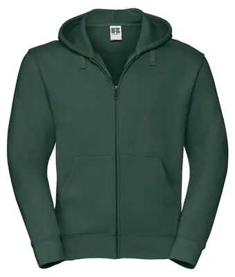 Produktbild von Russell - "Authentic" Hoodie mit durchgehendem Reißverschluss für Herren LT3769 (XXL) (Flaschengrün)