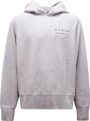 Produktbild von M4956 Felpa Uomo Hogan Man Oversize Sweatshirt Grey