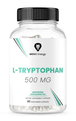 Obrázok produktu pre MOVit L-tryptofán 500 mg, 90 vegetariánskych kapsúl