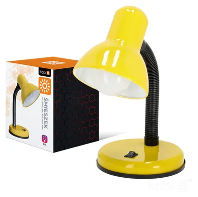 Produktbild von Schreibtischlampe SMIESZEK 1xE27 gelb Kobi