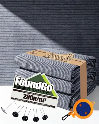 Produktbild von Solidchoice – Campingmatte mit Tragetasche und Zeltpflöcken