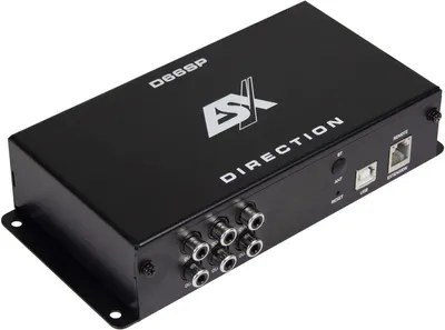 Zdjęcie produktu dla ESX DIRECTION D66SP Cyfrowy 6-kanałowy procesor dźwięku / DSP
