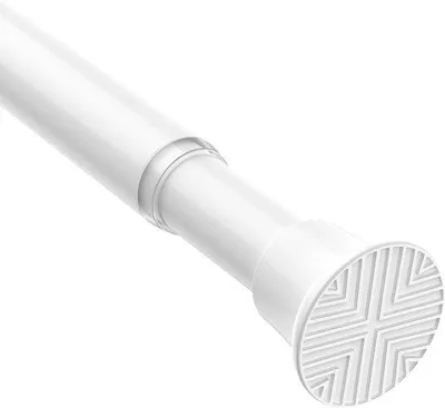 Produktbild von Duschvorhangstange ausziehbar ohne Bohren 80-160 cm, verstellbar und rutschfest