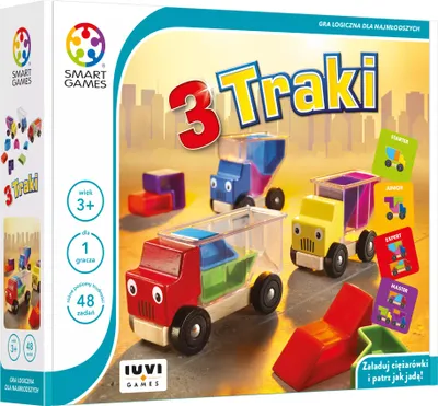 Produktbild von Smart Games 3 Traki (PL) IUVI Spiele