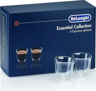 Produktbild von De’Longhi DLKC300, Durchscheinend, Rund, 6 Stück(e), 60 ml, 300 mm, 205 mm