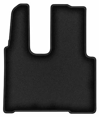 Image de Tapis conducteur velours noir premium pour: Mercedes Actros MP4 cabine large