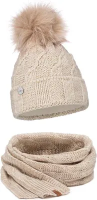 Produktbild von Famanu Schal und Mütze Set - Warmes und stilvolles Design
