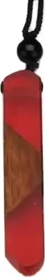 Immagine prodotto di Collana Slim Resin Rossa - Eleganza Naturale e Design Minimalista KP32700
