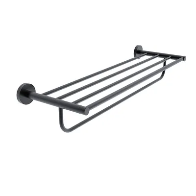 Image de Étagère de salle de bain Nimco Unix noire UNC 13063-90