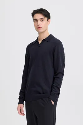 Immagine prodotto di Casual Friday CFBELLS Maglione da uomo Maglione a maglia fine Misto cotone Vestibilità regolare