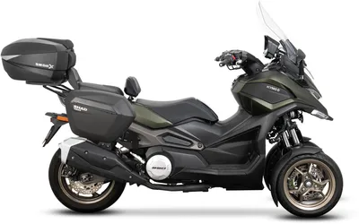 Produktbild von Shad Kymco Cv3 550 Topcase Heckmontage Silber Silber One Size