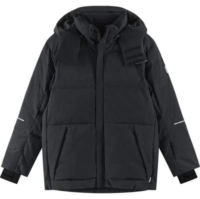 Image de Veste de ski pour enfant Reima, modèle "Down Jacket", couleur noire, taille 128 cm