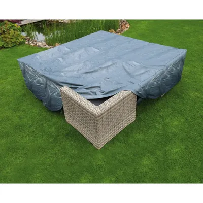 Produktbild von Nature Gartenmöbelabdeckung für niedrigen Tisch Stühle 250x250x70 cm