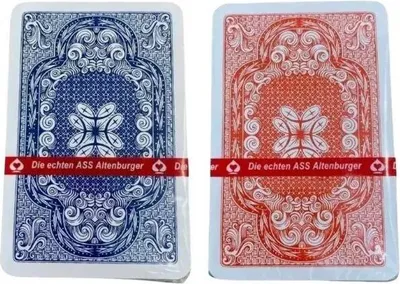 Produktbild von 60x ASS Altenburger Romme Karten 55 Blatt Spielkarten Profi-Qualität (60 Stück)