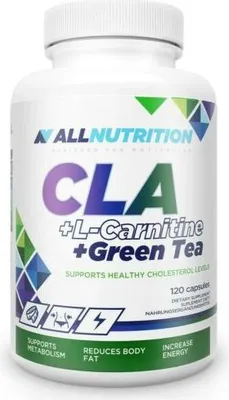 Produktbild von ALLNUTRITION CLA + L-Carnitine + Green Tea 120 Kapseln