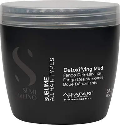 Produktbild von ALFAPARF Milano Detoxifying Mud, 500 ml, Frauen, Alle Farben, Revitalisierend, Behälter, AQUA (WATER), KAOLIN, CETEARYL ALCOHOL, ETHYLHEXYL STEARATE, POLYSORBATE 20, GLYCERIN, MAGNESIUM...