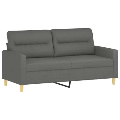 Produktbild von 2-Sitzer-Sofa Dunkelgrau 140 cm Stoff