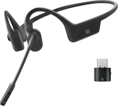 Produktbild von SHOKZ OpenComm UC, Kabellos, Büro/Callcenter, 20 - 20000 Hz, 33 g, Kopfhörer, Schwarz