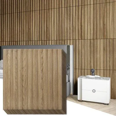 Imagen del producto de Paneles de pared 3D de PVC Ibenzoa® – 50 x 50 cm, relieve de 2,5 cm, resistentes al agua, al calor y a la deformación, revestimiento decorativo para paredes, ideal para salones y oficinas