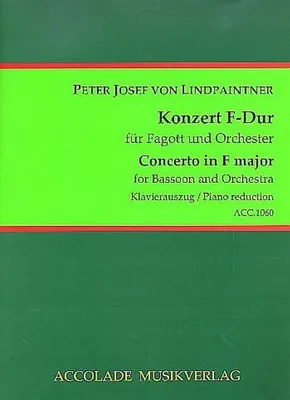 Produktbild von Konzert F-Dur für Fagott undOrchester für Fagott und Klavier
