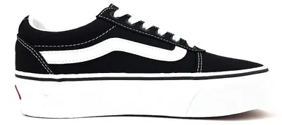 Immagine prodotto di Scarpe da ginnastica Vans Ward Platform da donna, modello stringato, sportive, colore nero, ideali per il tempo libero