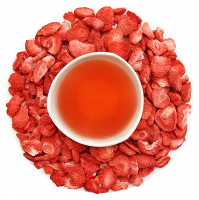 Zdjęcie produktu dla Truskawka plastry liofilizowane pyszne owoce 100g