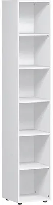Produktbild von Geramöbel Regal mit Standfüßen, 400x400x2160, Weiß, S-346001-W