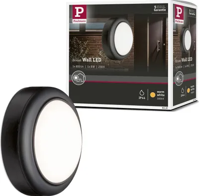 Produktbild von Paulmann Outdoor Wandleuchte IP44 8W 230V Anthrazit