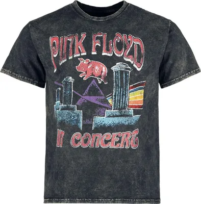 Produktbild von Pink Floyd T-Shirt Herren Animals schwarz Band-Merch, Bands 100% Baumwolle L
