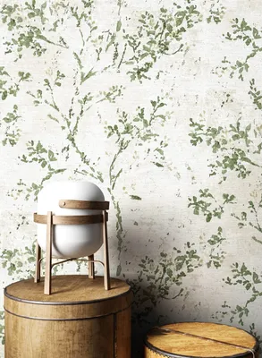 Produktbild von NEWROOM Tapete Inaya Green Grün Vliestapete - Floral Blätter Äste Germany