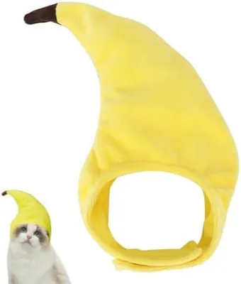 Produktbild von Haustier Kopfbedeckung Banane Design Halloween Cosplay Hut