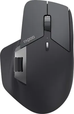 Image de Souris Sans Fil Rapoo MT760MW avec Recharge Sans Fil 4000 DPI Noir