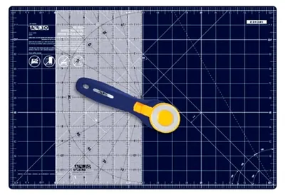 Produktbild von NBL Stepp- und Nähset, Marineblau, 3-teilig