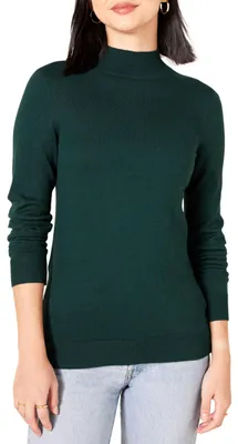 Produktbild von A. Essentials Damen Leichter Pullover mit Stehkragen (in Übergröße erhältlich),
