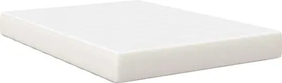 Produktbild von vidaXL Bettmatratze mit Matratze Creme 160 x 200 cm Stoff